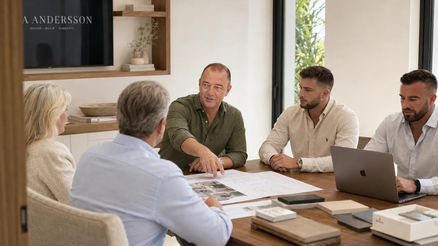 Renovation design and quotation meeting in Marbella